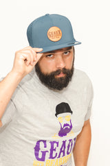 Official Geaux Bearded Snap-Back Cap