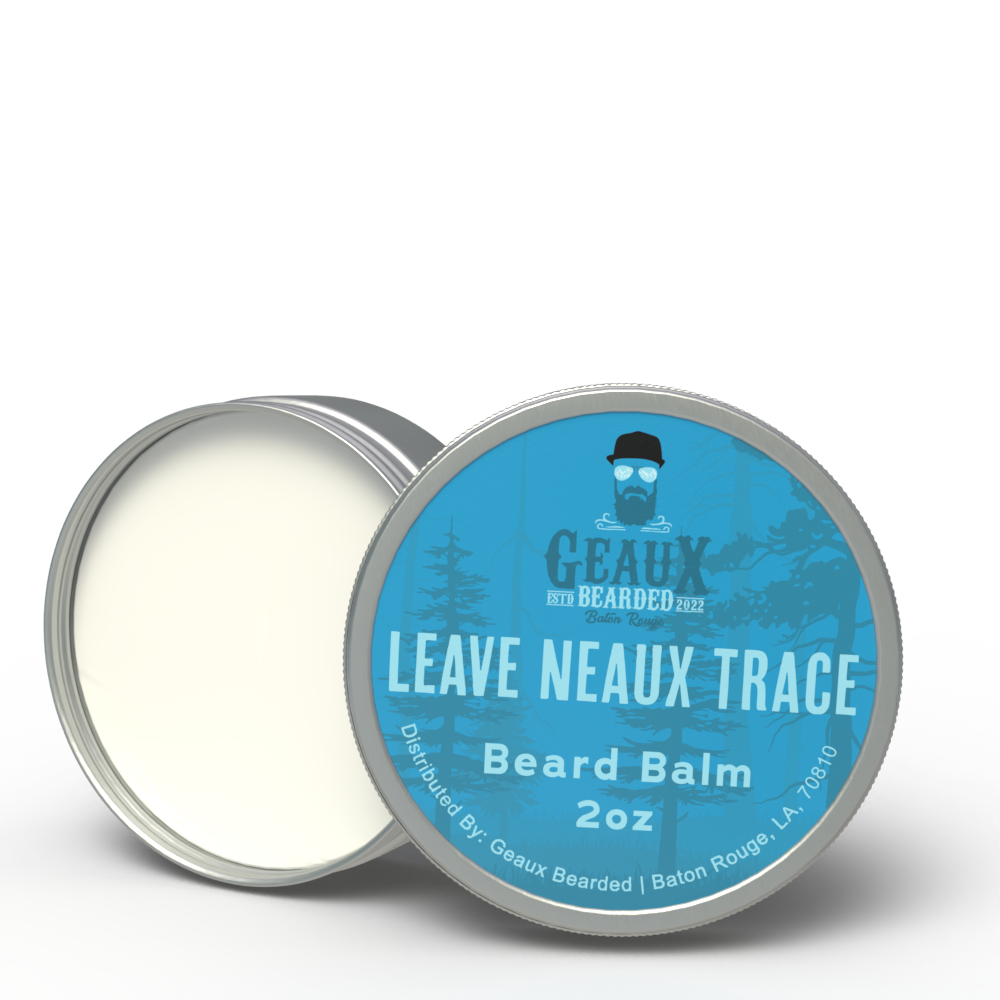 Leave Neaux Trace (Unscented) Beard Balm Geaux Bearded
