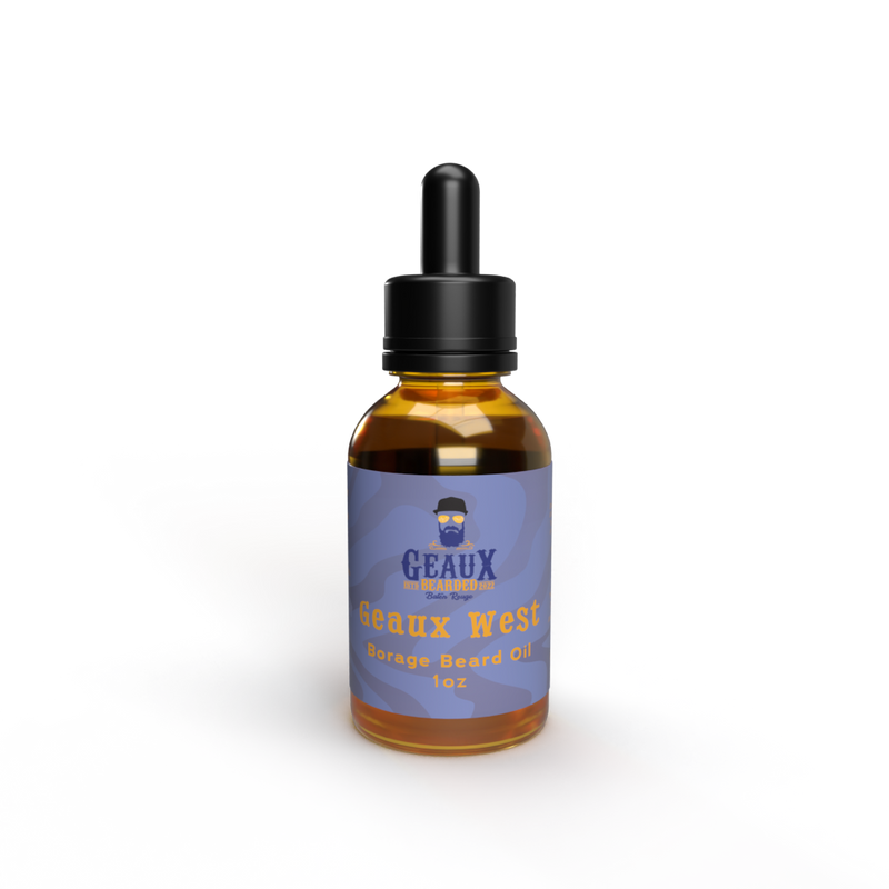 Geaux West Borage Beard Oil